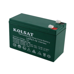 1 Kolsat Nano GEL 12V / 7Ah