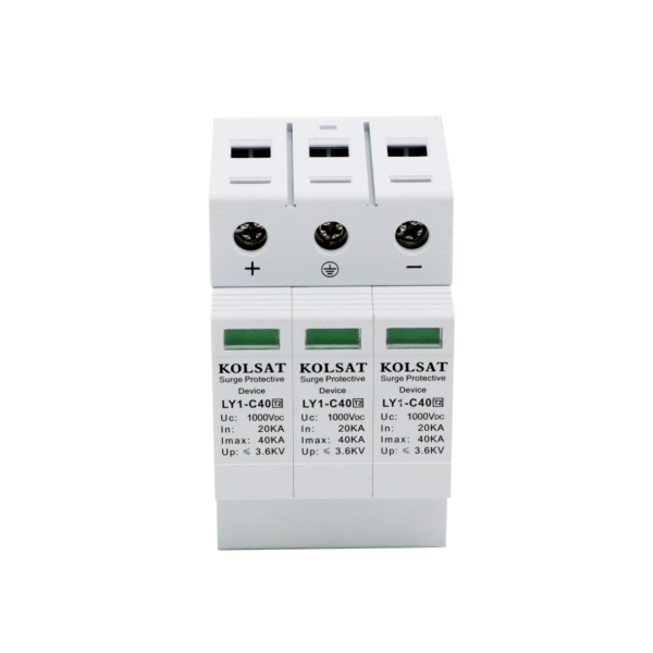 อุปกรณ์ป้องกันฟ้าผ่า AC SURGE ขนาด 3P (40K / 385V)